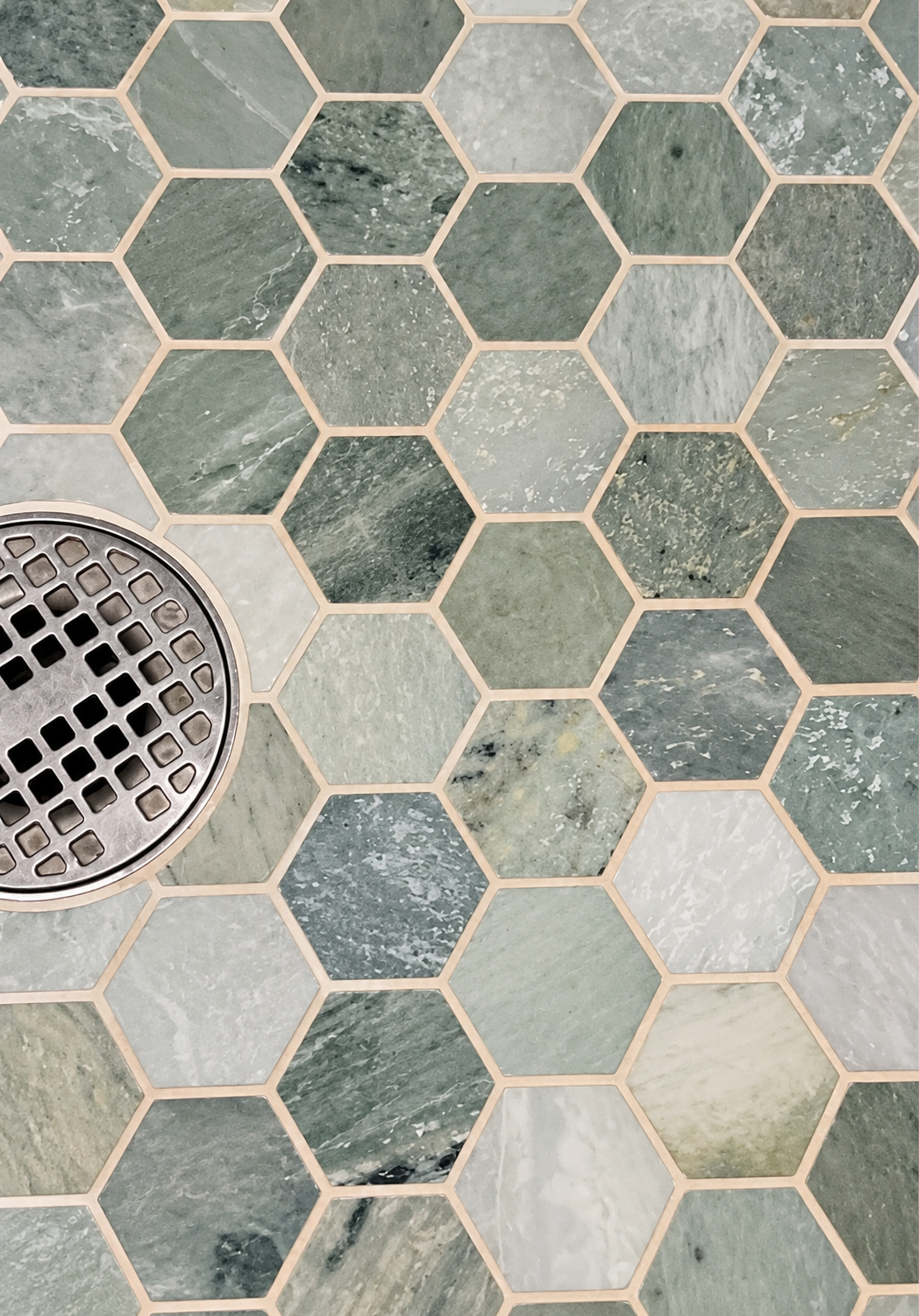 After Shower floor detail clean